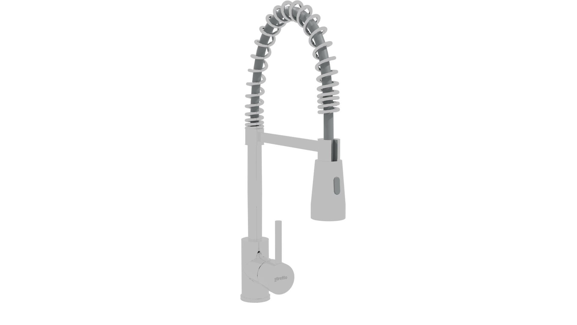 Modern Kitchen Faucet 3D Model - Professional 3D Model Render 10