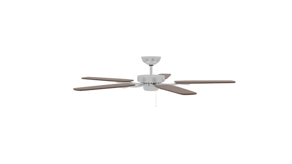 Modern Ceiling Fan 3D Model - Professional 3D Model Render 9