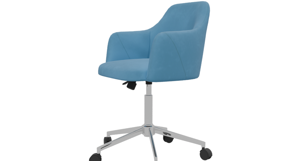 Stylish Modern Office Chair 3D - Professional 3D Model Render 13