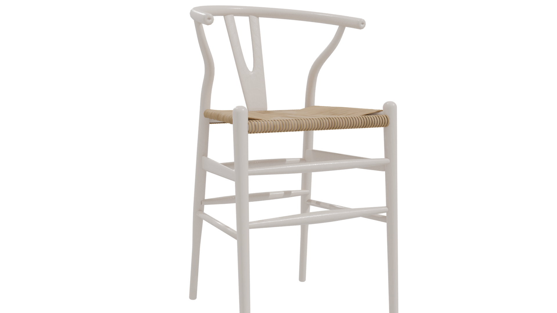 Stylish Dining Chair 3D Model - Professional 3D Model Render 10