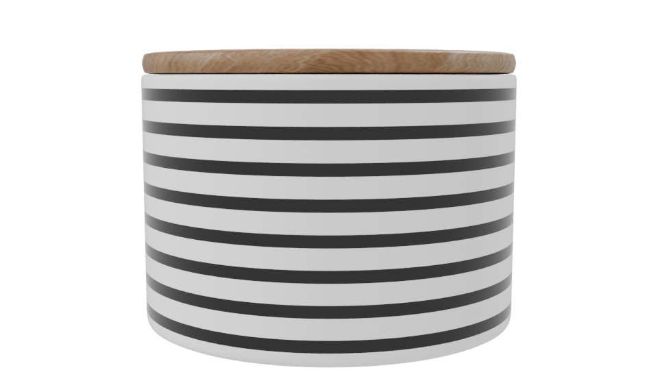 Stylish Modern Storage Container - Professional 3D Model Render 8