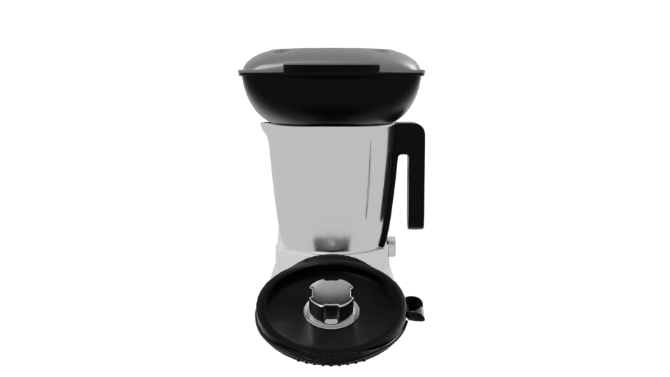 Kitchen Robot MagChef 3D Model - Professional 3D Model Render 8