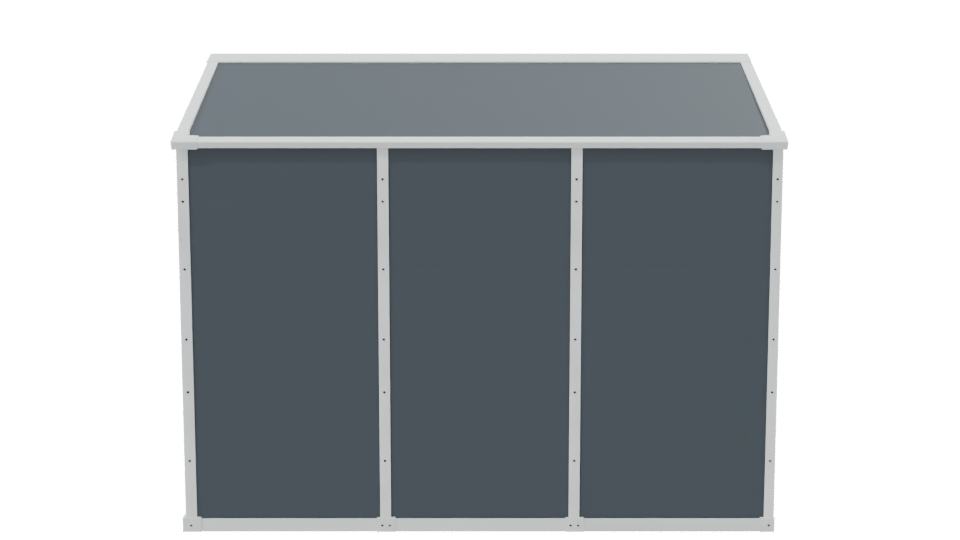 Stylized Garden Storage Shed 3D - Professional 3D Model Render 8