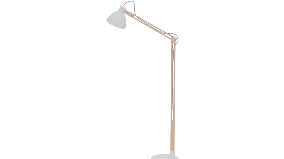 Modern Adjustable Floor Lamp 3D - Professional 3D Model Render 12