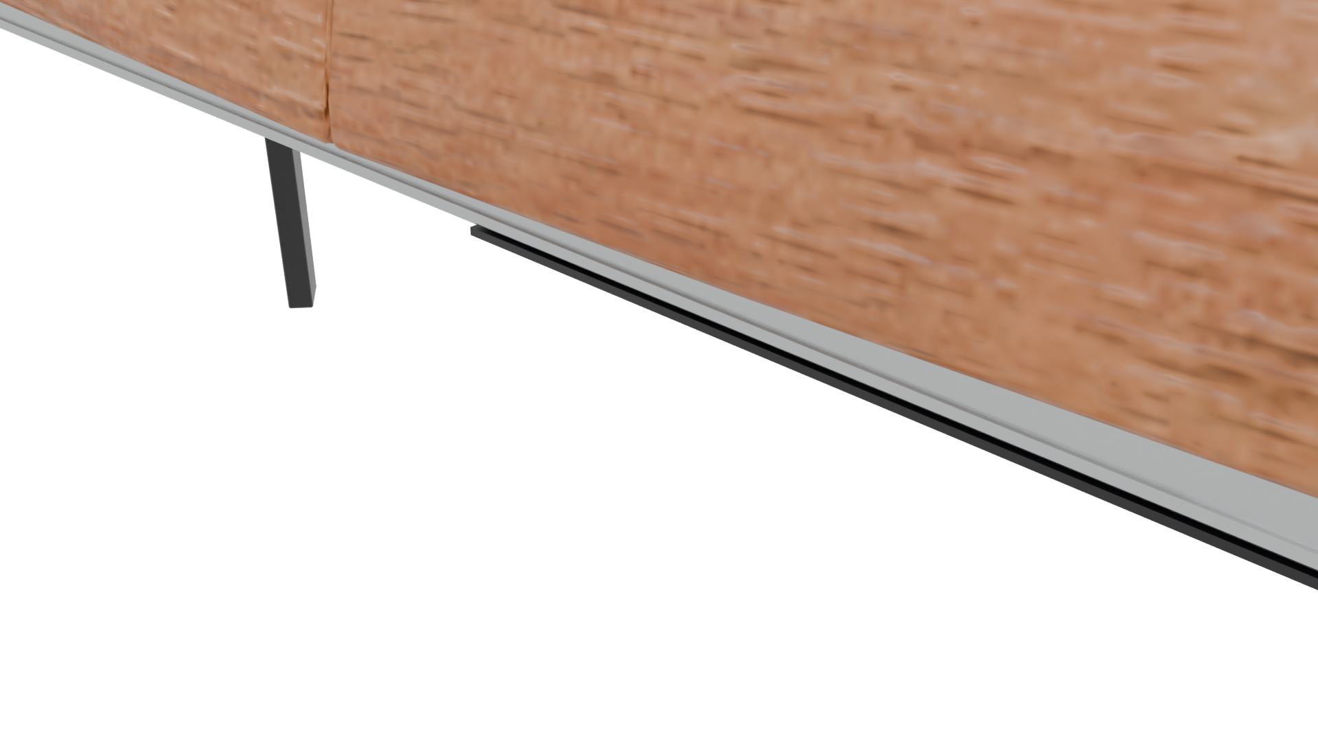 Modern Dining Table Wave 3D - Professional 3D Model Render 3