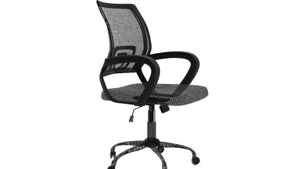 Stylish Modern Office Chair 3D - Professional 3D Model Render 9