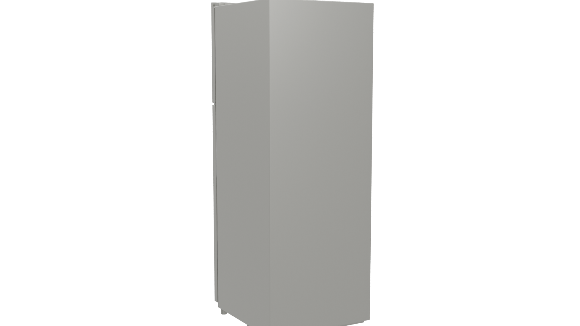 Stylish Household Refrigerator Model - Professional 3D Model Render 4