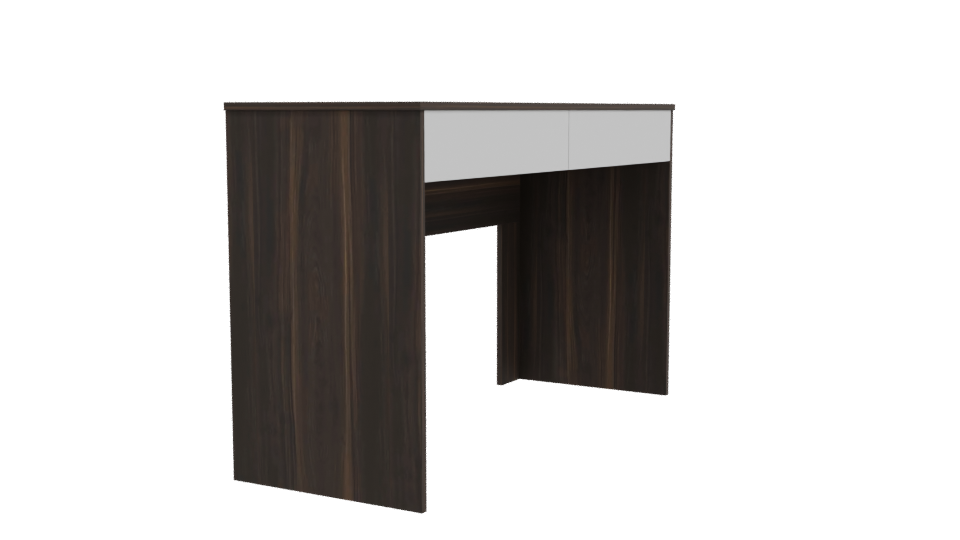 Stylish Modern Writing Desk 3D - Professional 3D Model Render 9