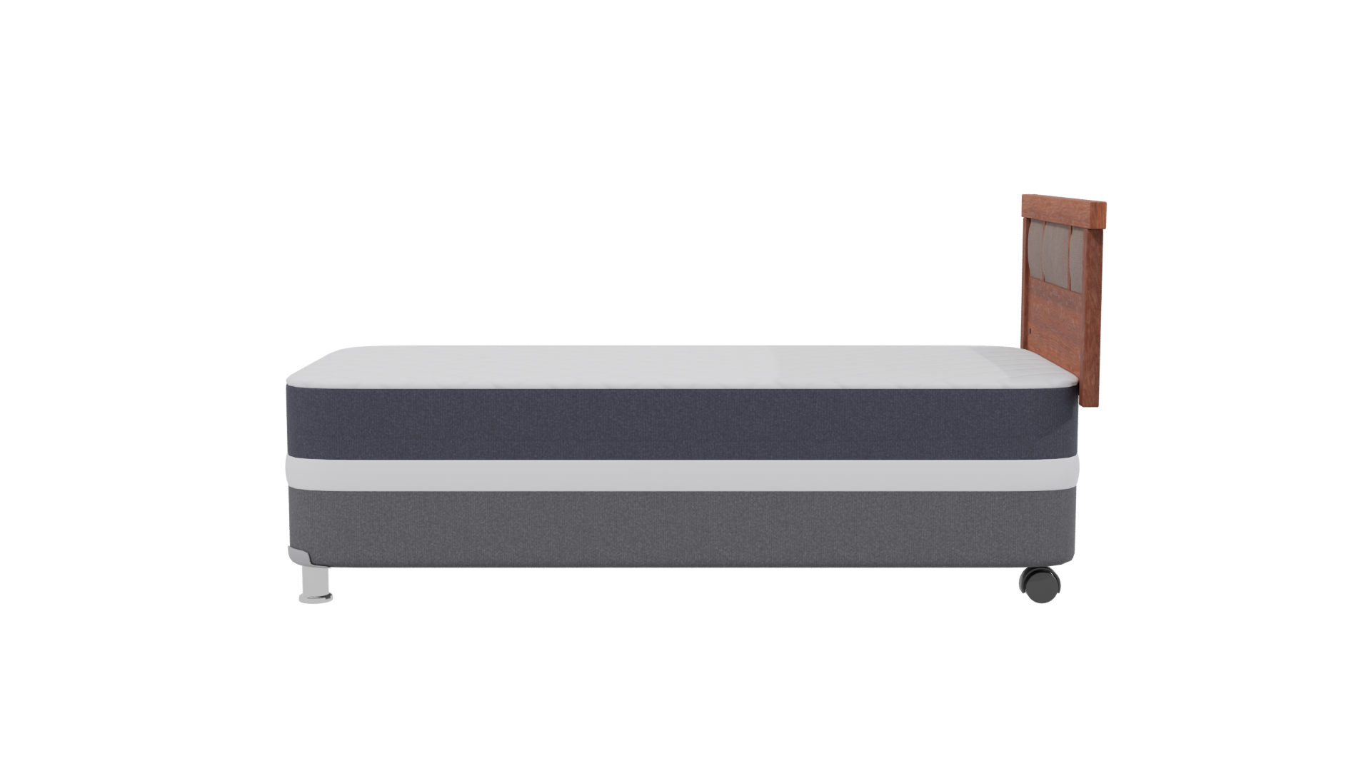 Contemporary Bed Frame Model 3D - Professional 3D Model Render 2
