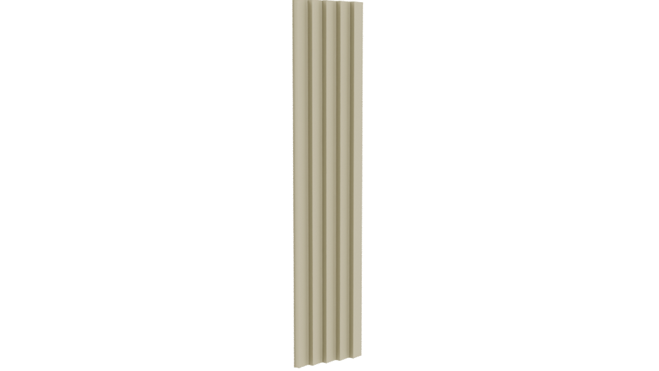 Textured Decorative Column Model - Professional 3D Model Render 4