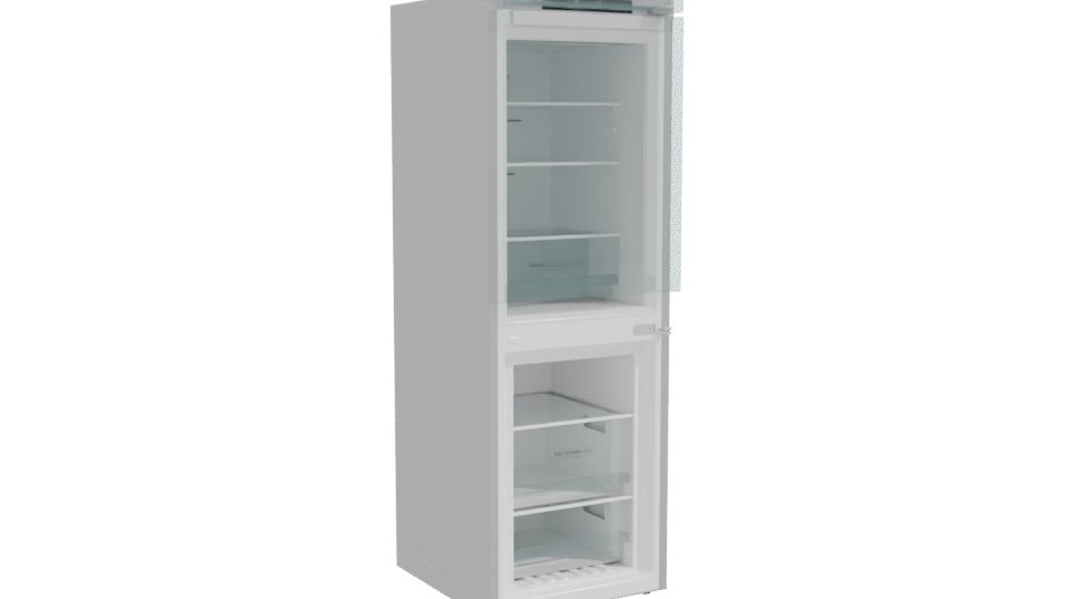 Sleek Refrigerator 3D Model - Professional 3D Model Render 10