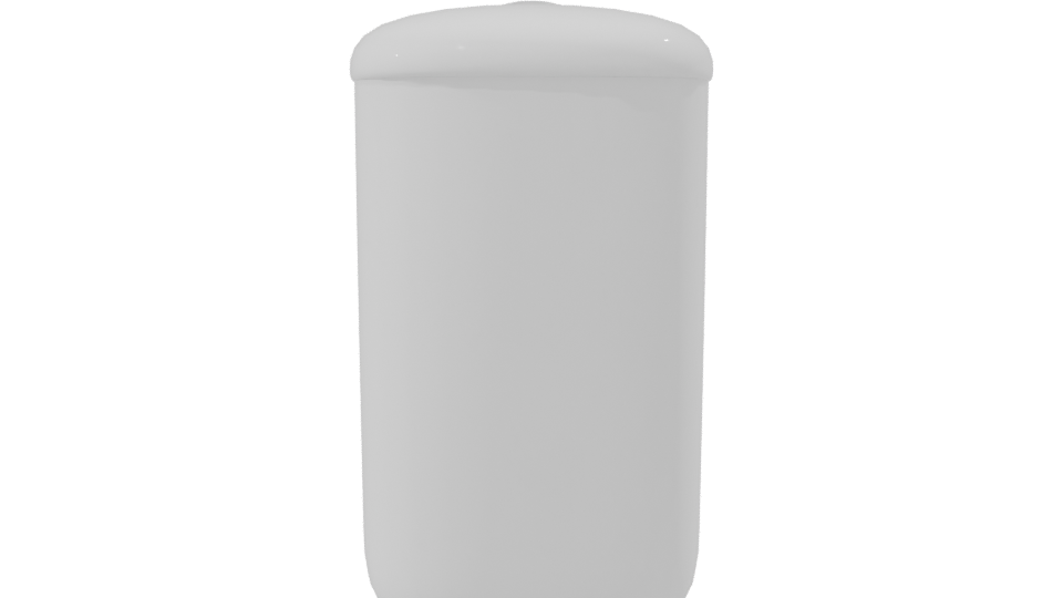 Estanque WC Laguna 4.8 Liters 3D - Professional 3D Model Render 8