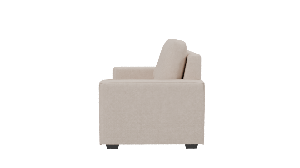 Modern Fabric Sofa 3D Model - Professional 3D Model Render 2
