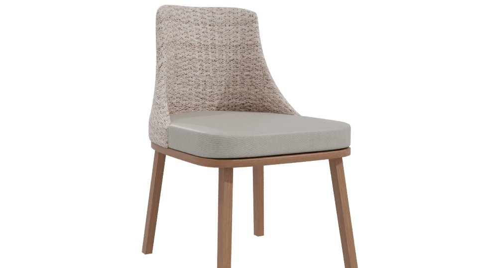 Contemporary Lounge Chair Model - Professional 3D Model Render 10