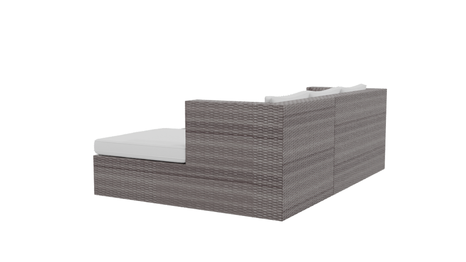 Stylish Outdoor Sofa Set 3D - Professional 3D Model Render 3