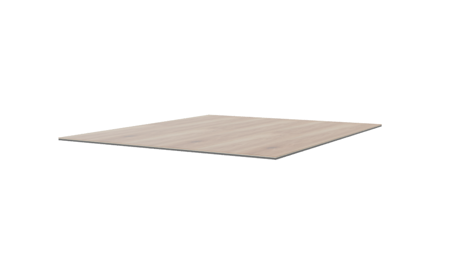Elegant Wooden Floor Panel 3D - Professional 3D Model Render 6