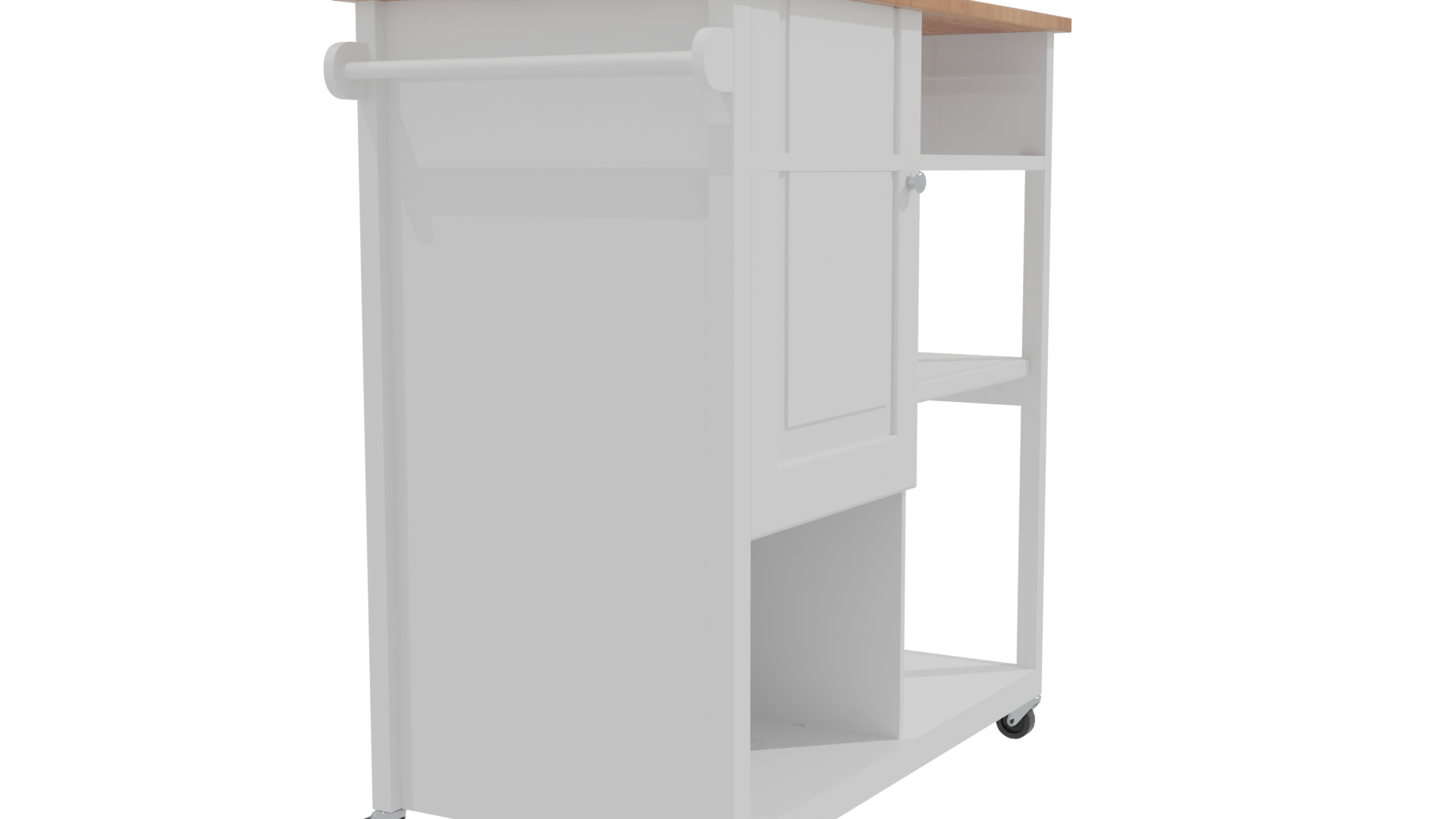 Modern Kitchen Cart Model 3D - Professional 3D Model Render 24