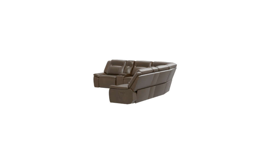 Luxurious Modern Sectional Sofa 3D - Professional 3D Model Render 12