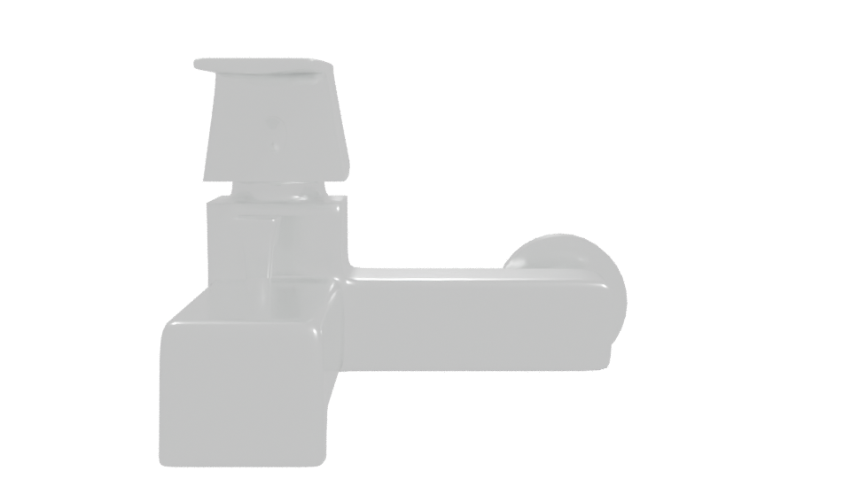 Modern Shower Tub Faucet 3D - Professional 3D Model Render 11