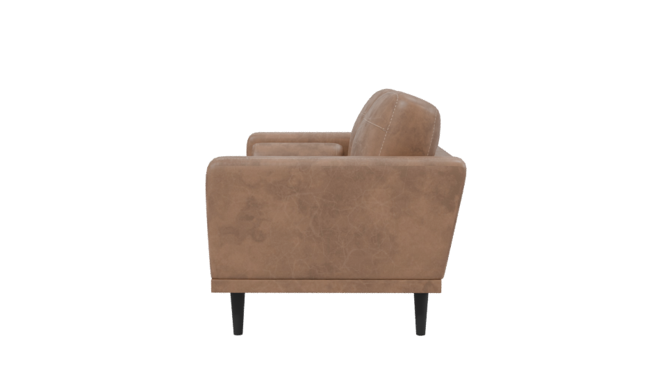 Stylish Modern Two-Seater Sofa - Professional 3D Model Render 2