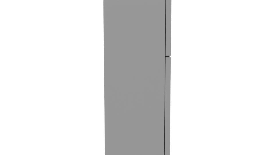 Top Mount WINIA Refrigerator 3D Model - Professional 3D Model Render 8
