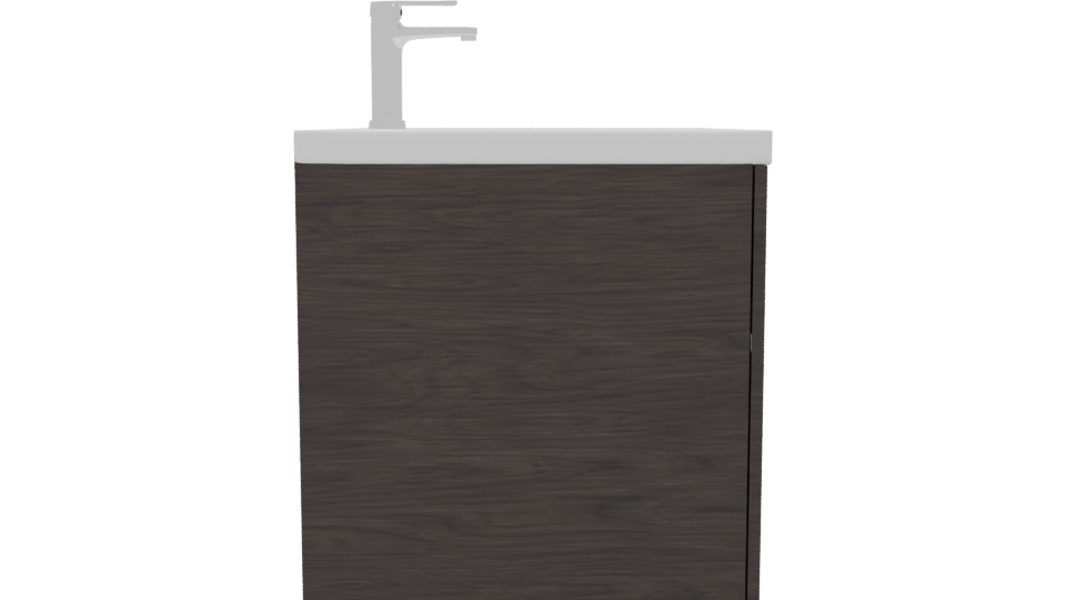 Modern White Bathroom Vanity 3D - Professional 3D Model Render 8