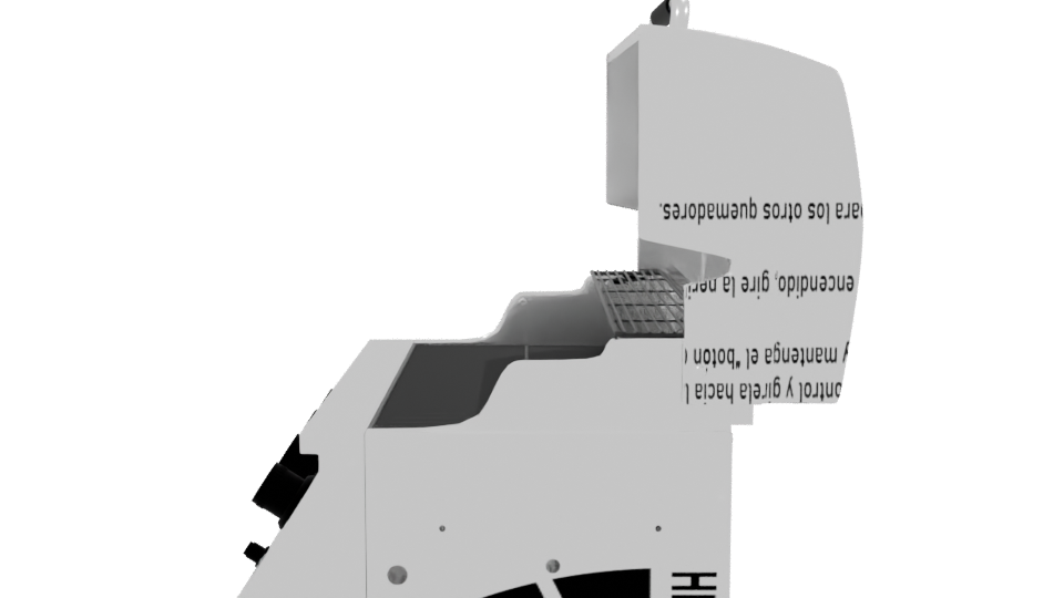 Stylish Outdoor Gas Grill 3D - Professional 3D Model Render 2