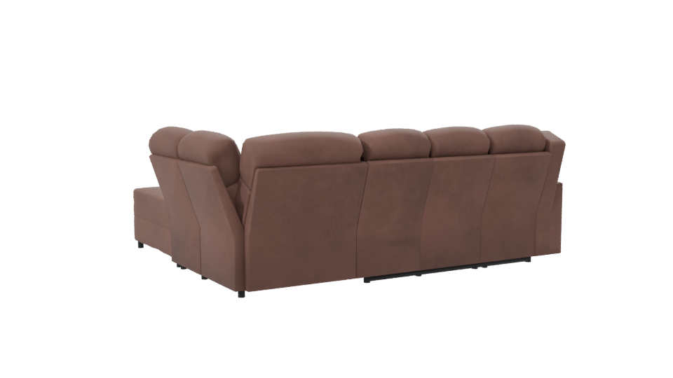 Stylish Modern Beige Sofa Set 3D Model - Professional 3D Model Render 7