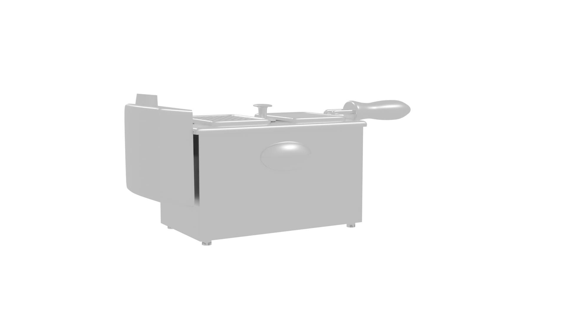 Freidora Milos 3 Litros 3D Model - Professional 3D Model Render 10