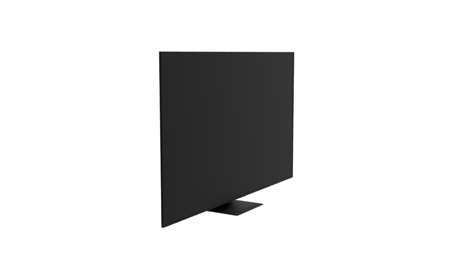Sleek Modern Television 3D Model - Professional 3D Model Render 9