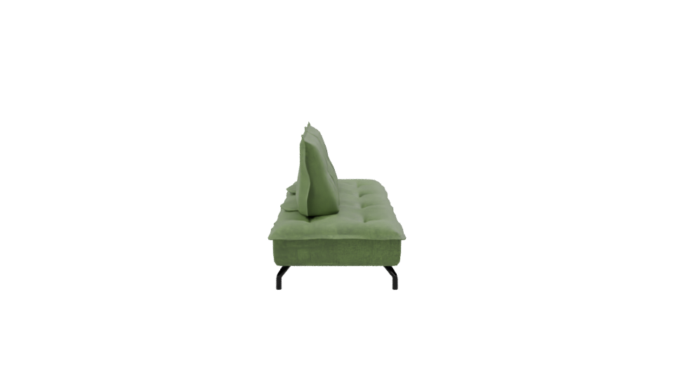 Stylish Green Sofa Model 3D - Professional 3D Model Render 8