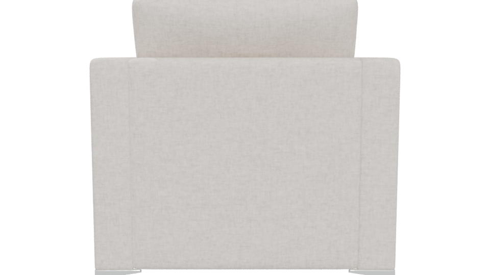 Minimalist Fabric Armchair 3D - Professional 3D Model Render 5