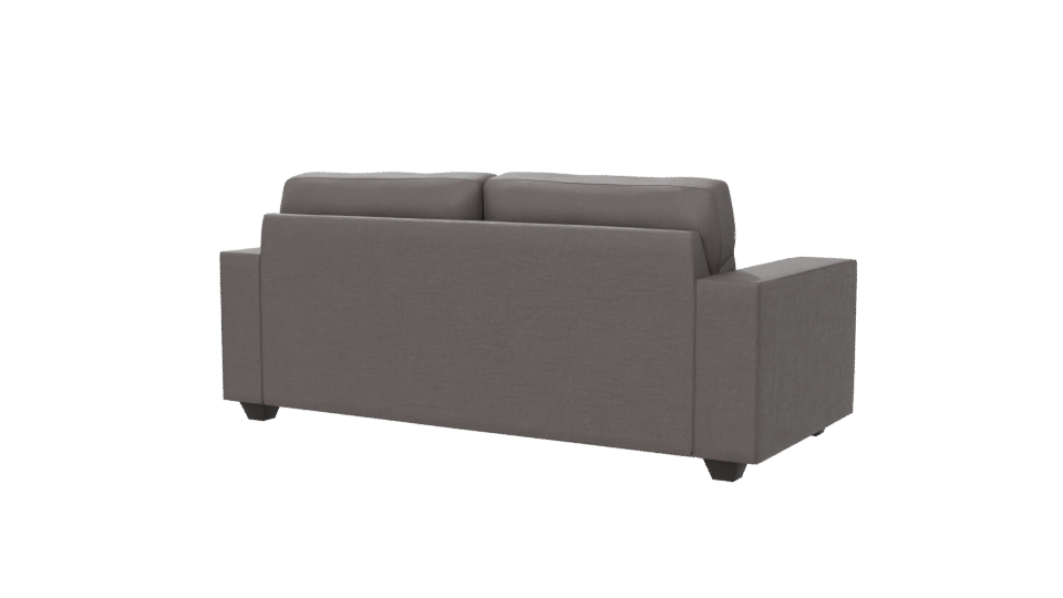 Contemporary Grey Sofa Model - Professional 3D Model Render 6