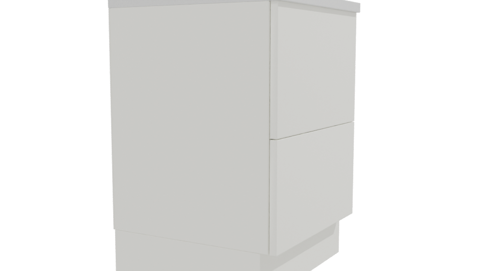 Stylish Modern Kitchen Cabinet - Professional 3D Model Render 9