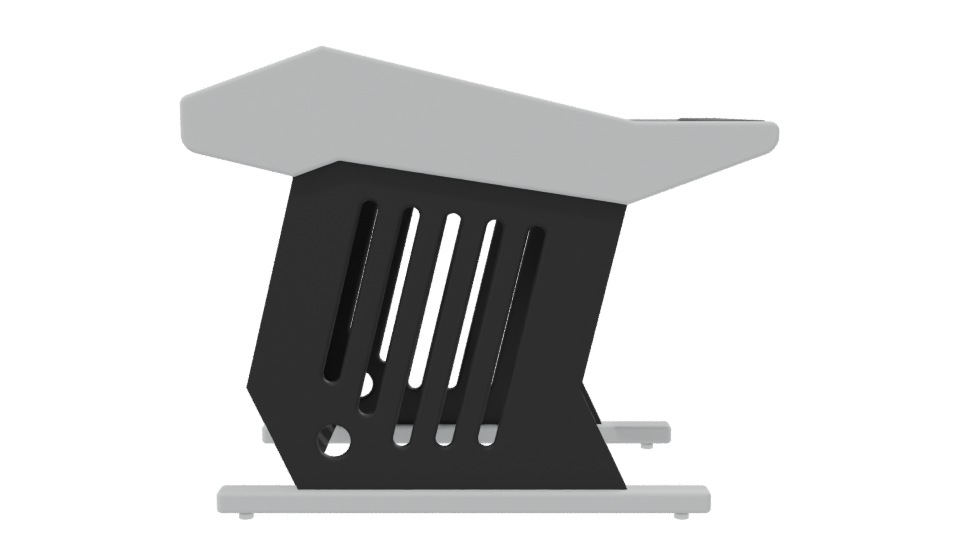 Industrial Waste Bin 3D Model - Professional 3D Model Render 8