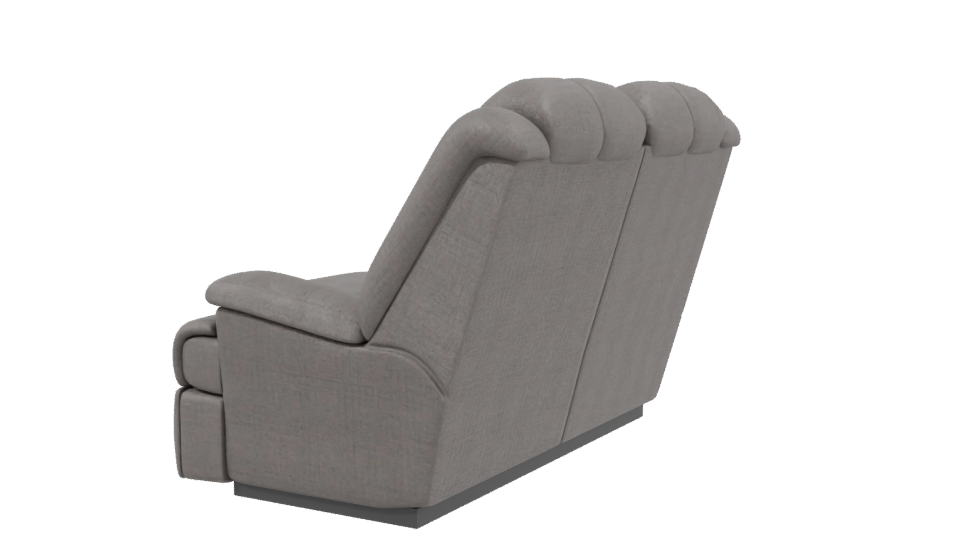 Elegant Reclining Sofa 3D Model - Professional 3D Model Render 3