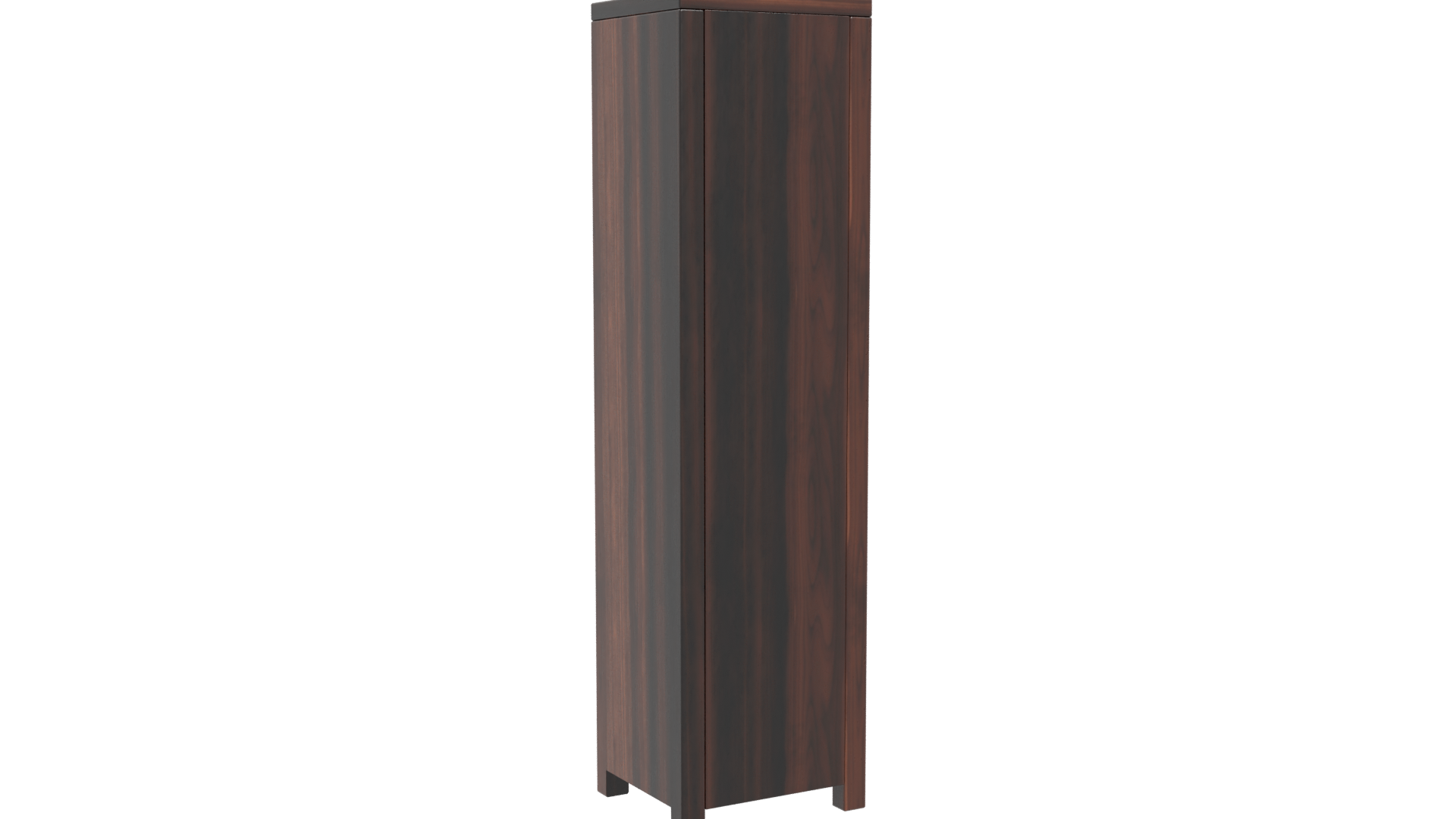 Stylish Wooden Display Cabinet 3D - Professional 3D Model Render 4