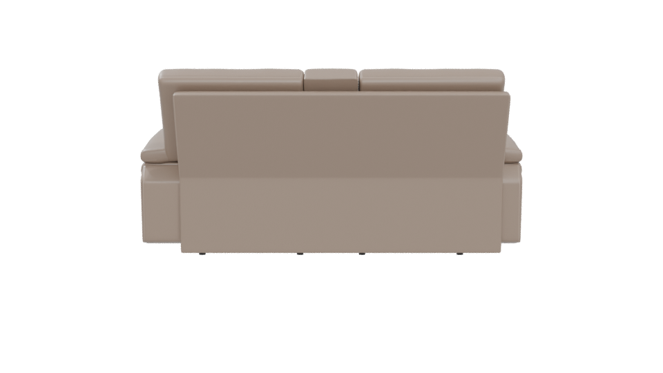 Stylish Reclining Sofa 3D Model - Professional 3D Model Render 5