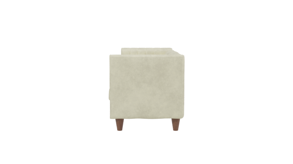 Stylish Modern Fabric Sofa 3D - Professional 3D Model Render 2