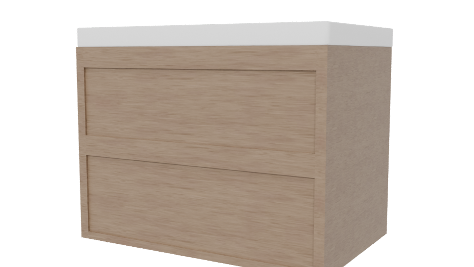 Stylish Modern Bathroom Tub 3D - Professional 3D Model Render 6