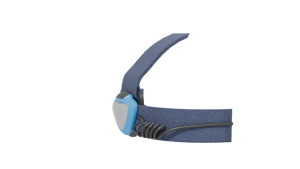 Stylish LED Headlamp Model - Professional 3D Model Render 13