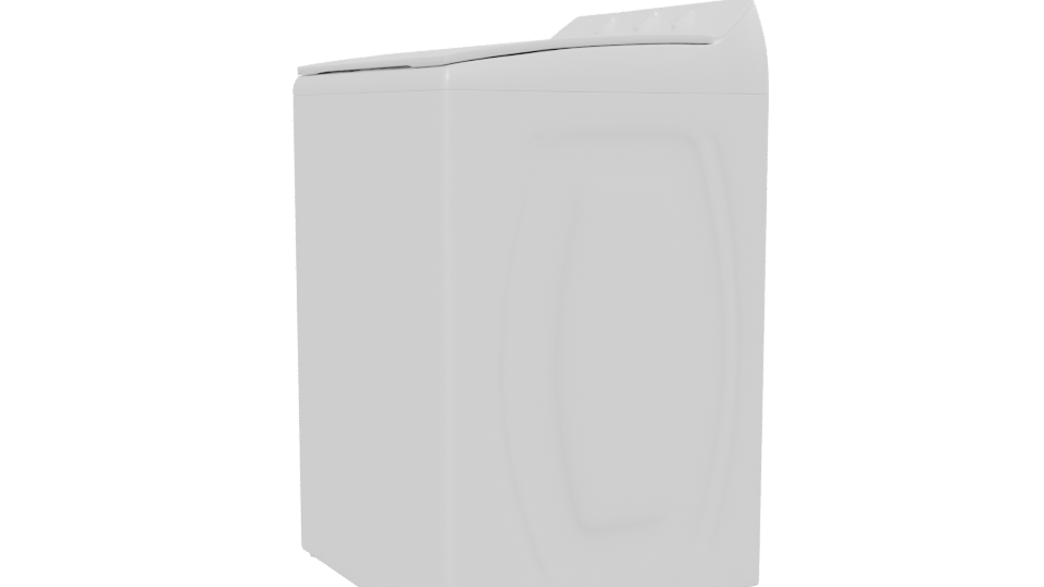 Compact Top-Loading Washing Machine 3D Model - Professional 3D Model Render 13