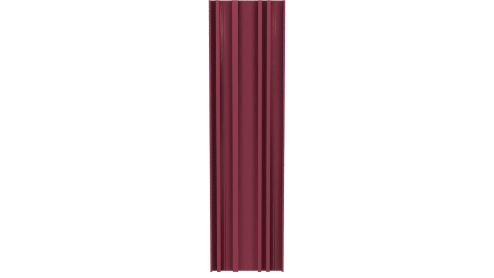 Stylized Vertical Wood Panel 3D - Professional 3D Model Render 5