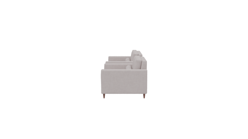Elegant Minimalist Sofa Set 3D - Professional 3D Model Render 2