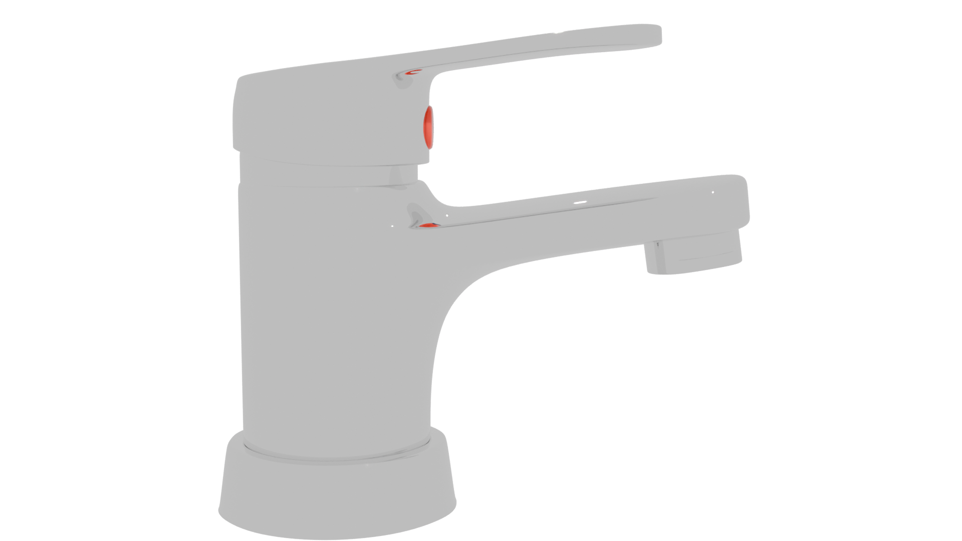 Stylish Kitchen Faucet 3D Model - Professional 3D Model Render 23