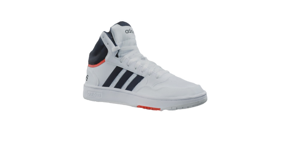 Stylish High-Top Sneakers Model - Professional 3D Model Render 9