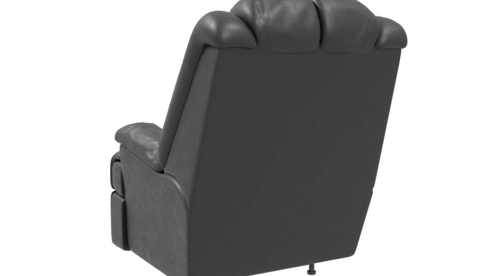Realistic Recliner Chair 3D Model - Professional 3D Model Render 4