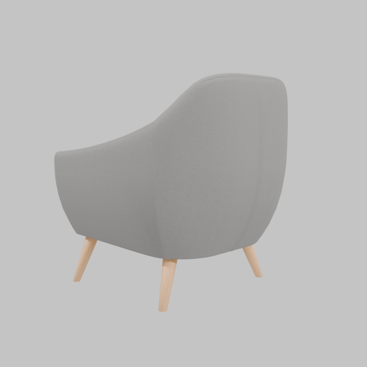 SOFÁ NORWAY TELA 1 CUERPO - GRIS CLARO