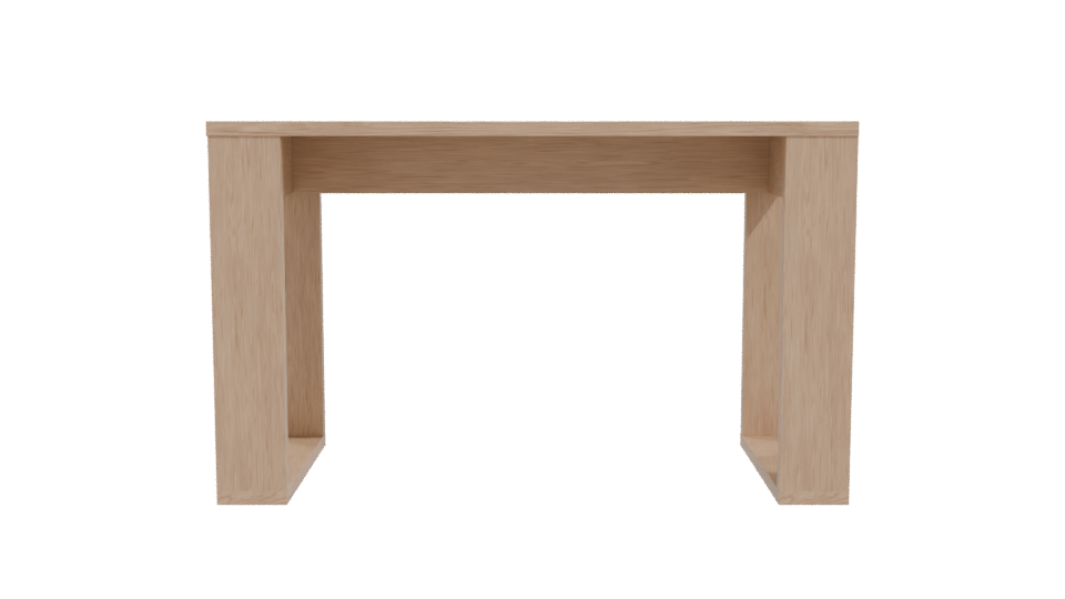 Stylish Wooden Table 3D Model - Professional 3D Model Render 11