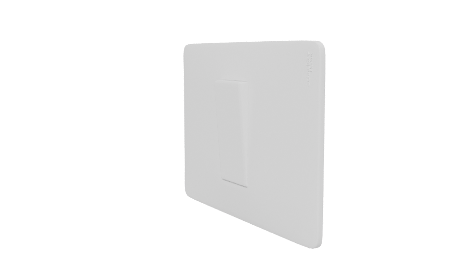 Sleek Minimalist Wall Panel 3D - Professional 3D Model Render 13